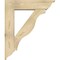 Ekena Millwork Funston Traditional Rough Sawn Bracket w/ Offset Brace, Douglas Fir, 8"W x 32"D x 38"H BKT0806X32X38FST01RDF - alternate 2